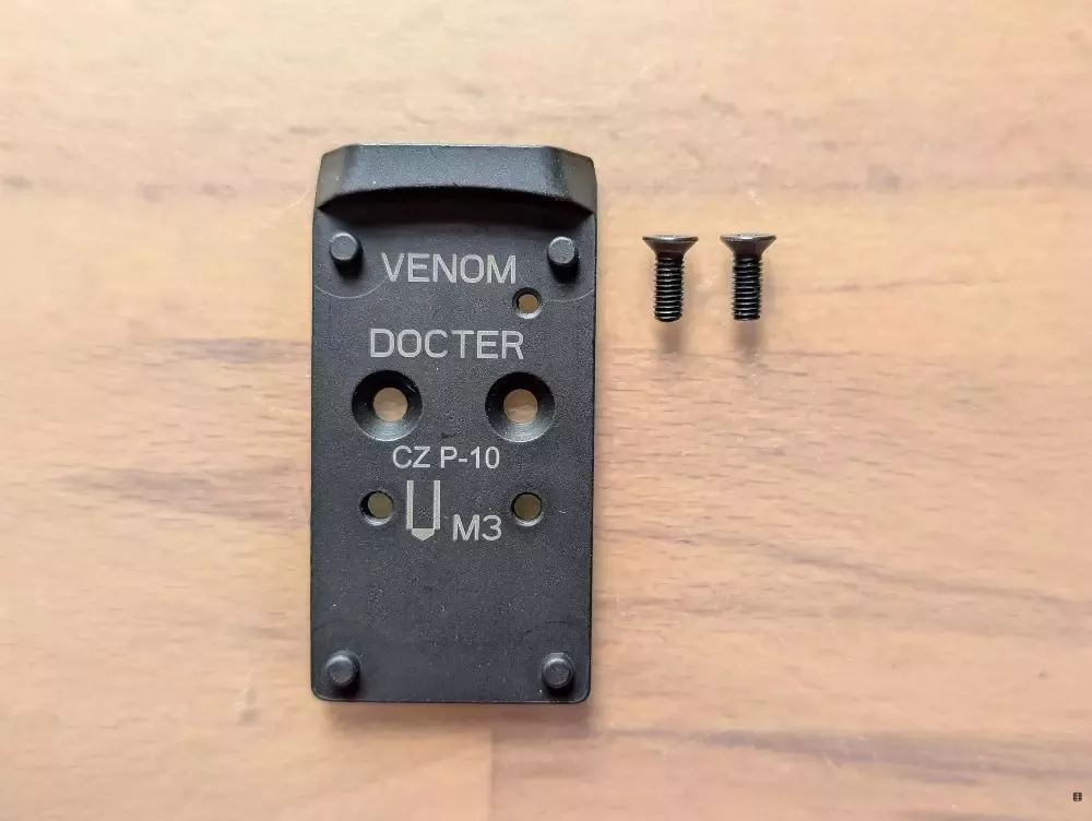 CZ P-10  - płytka kolimatora Vortex Venom / Docter