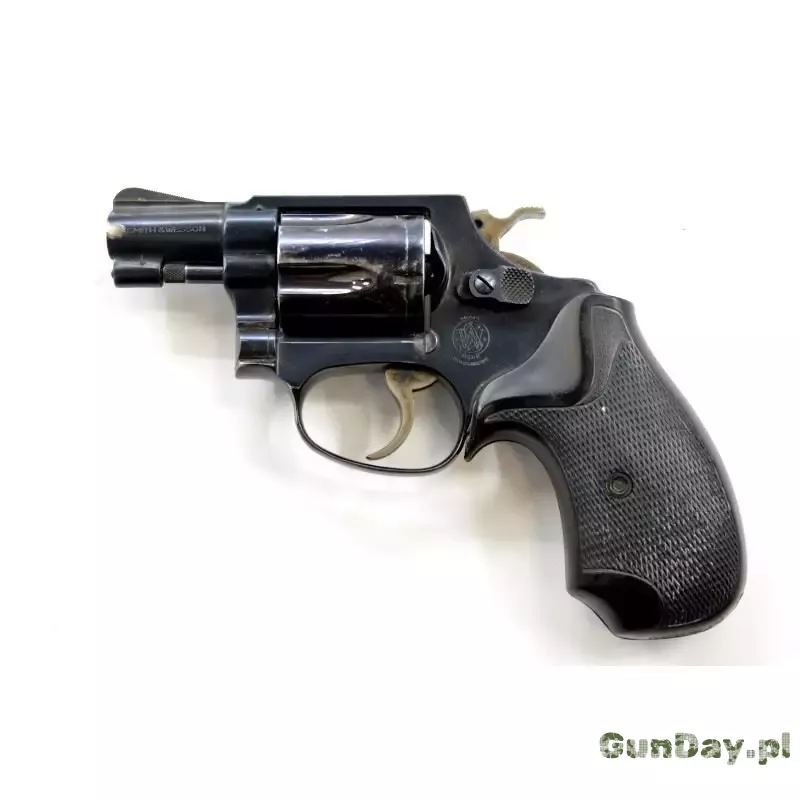 Rewolwer S&W Mod. 36 kal. .38Spec. lufa 2". Używany rewolwer centralnego zapłonu Smith&Wesson mod. 36 z 1979r.