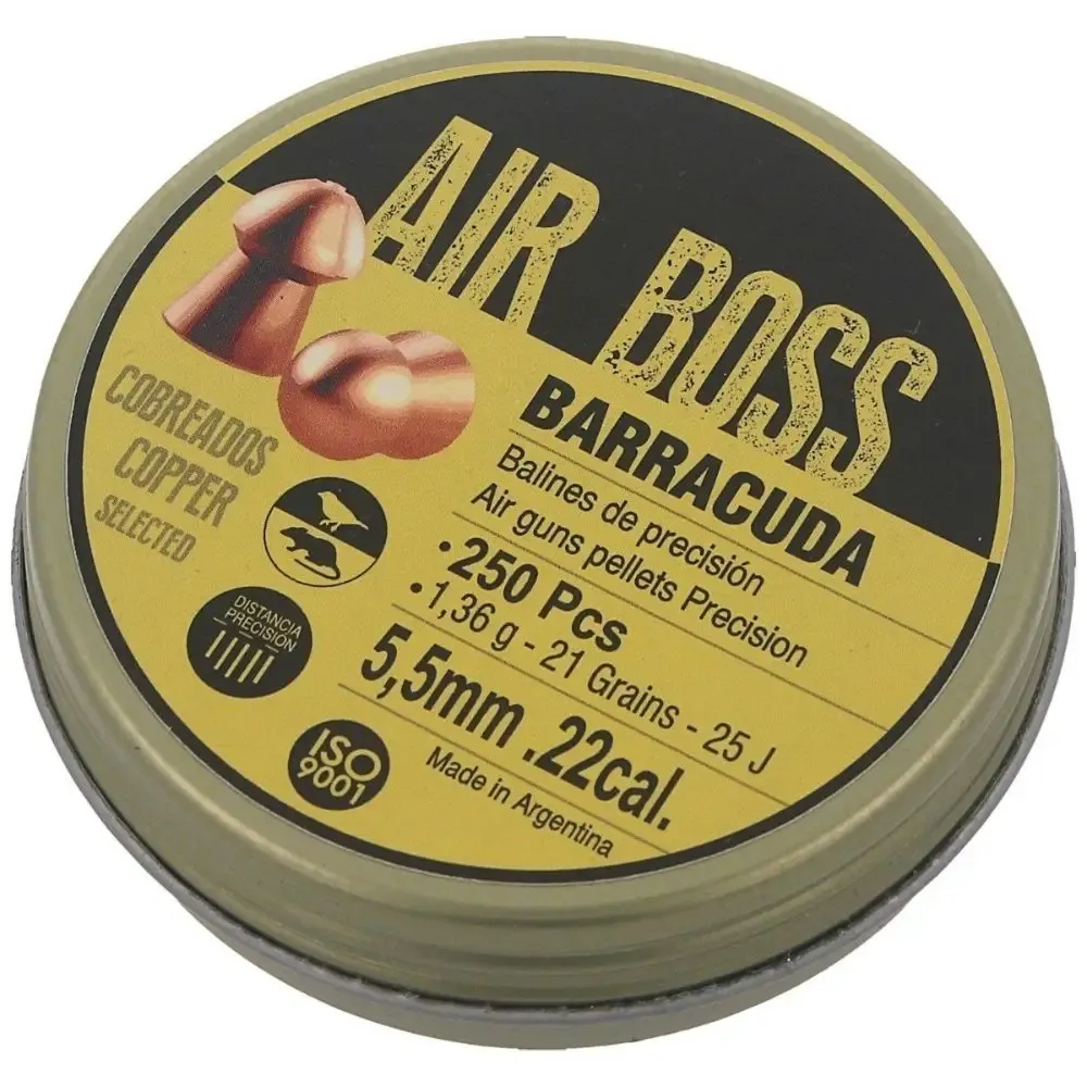 Śrut Apolo Air Boss Barracuda Copper 5.5 mm, 250 szt. 1.36g-21.0gr (30001).jpg