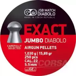 Diabolo JSB EXACT JUMBO kal.5,52/250