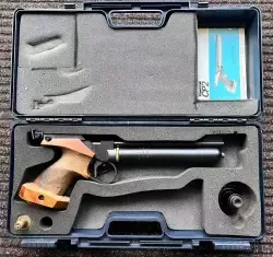 Wiatrówka Pistolet Match CO2 Walther CP2 z Walizką i akcesoriami