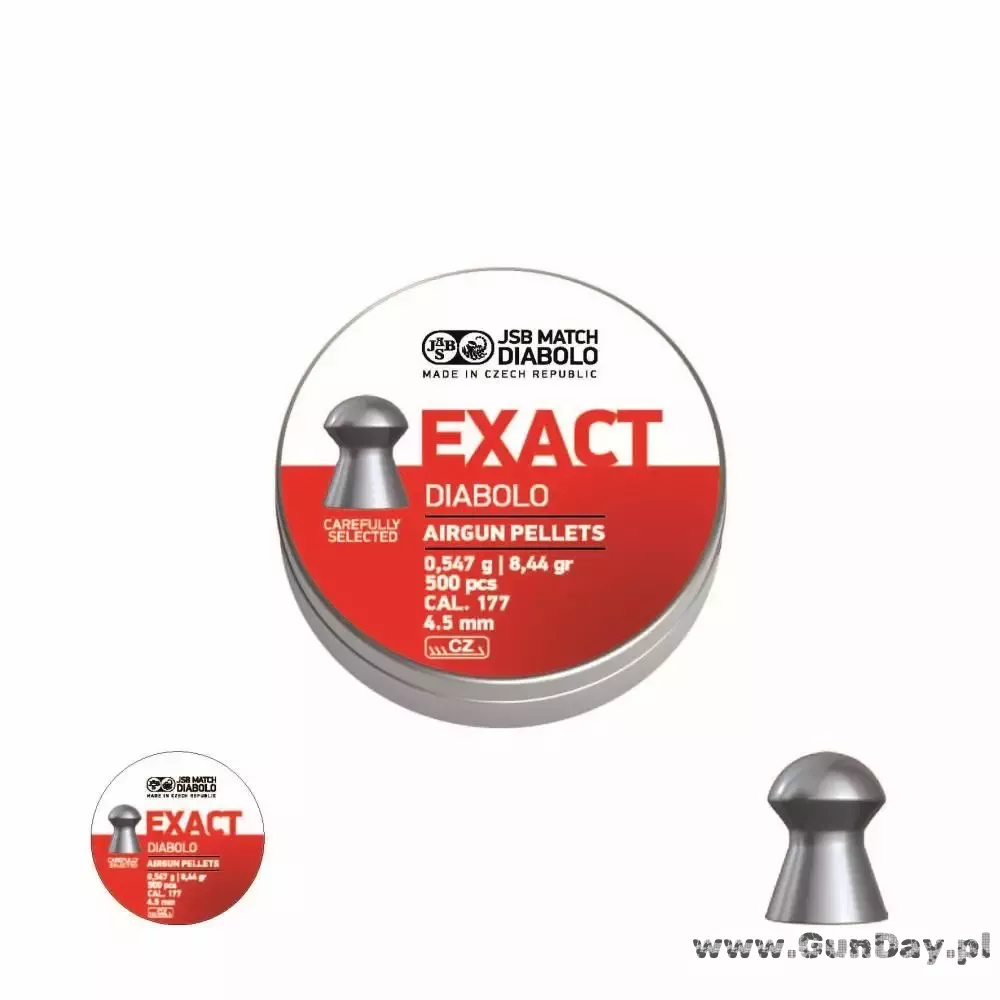 Diabolo JSB EXACT kal.4,52/500