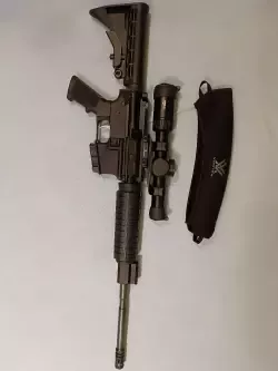 Karabin AR15 Anderson 223REM bardzo mało używany