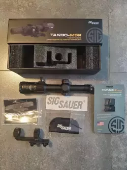 Luneta biegowa SIG Sauer Tango MSR 1-8x24 SFP oraz kolimator SIG Sauer Romeo Zero