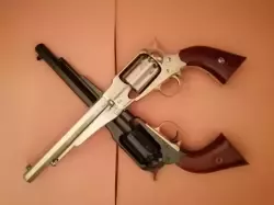 2x Uberti Remington NewArmy 1858 kal. 44, 8' OKSYDA+INOX+SZPEJ