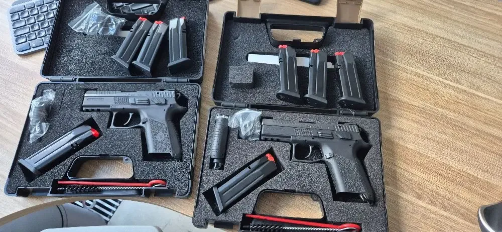  Nowe pistolety CZ P-07 z 4 magazynkami i fabrycznym opakowaniem wraz z pełnym wyposażeniem