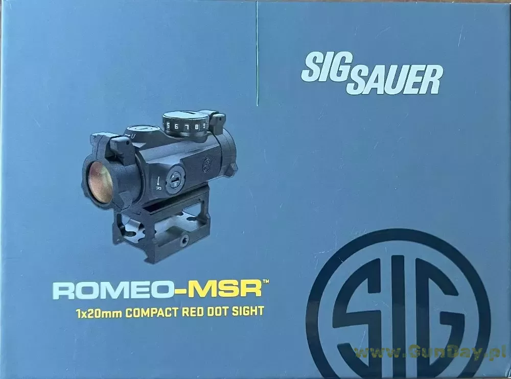 Sprzedam Kolimator Sig-Sauer Romeo MSR (SOR72001). Nowy, nigdy nie montowany na broni.