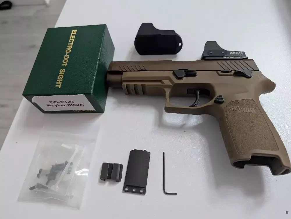 Sprzedam Sigsauer P320 M17 w zestawie z kolimatorem 