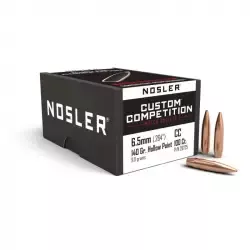 POCISKI NOSLER 6,5mm HPBT CC 140gr(100). Kaliber pocisku 6,5/.264
