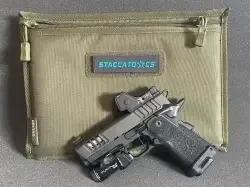 Sprzedam Pistolet Staccato CS 2024 w bogatym zestawie (kolimator, latarka, kabura itp)