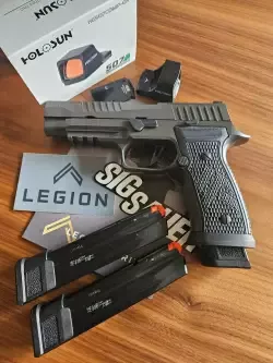 Sprzedany Sauer P320 AXG LEGION, Kaliber : 9x19mm