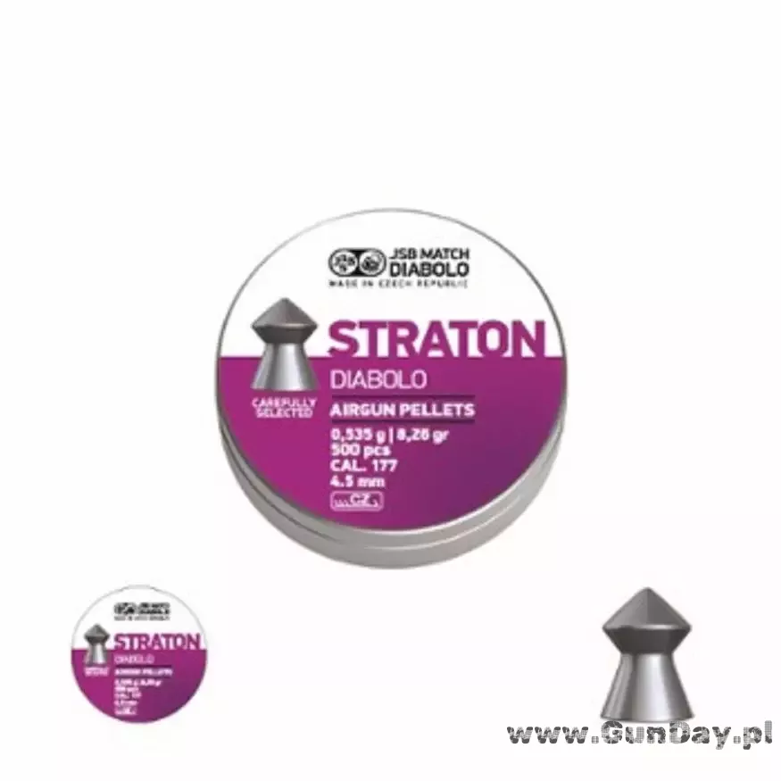 Diabolo JSB STRATON kal.4,5/500