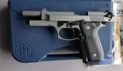 Beretta 92fs Stainless USA 9x19mm super stan!