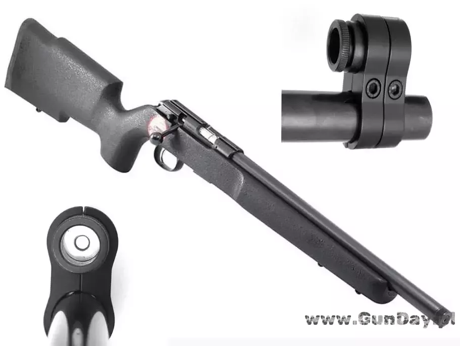 CZ 457 Varmint - muszka tunelowa na lufę