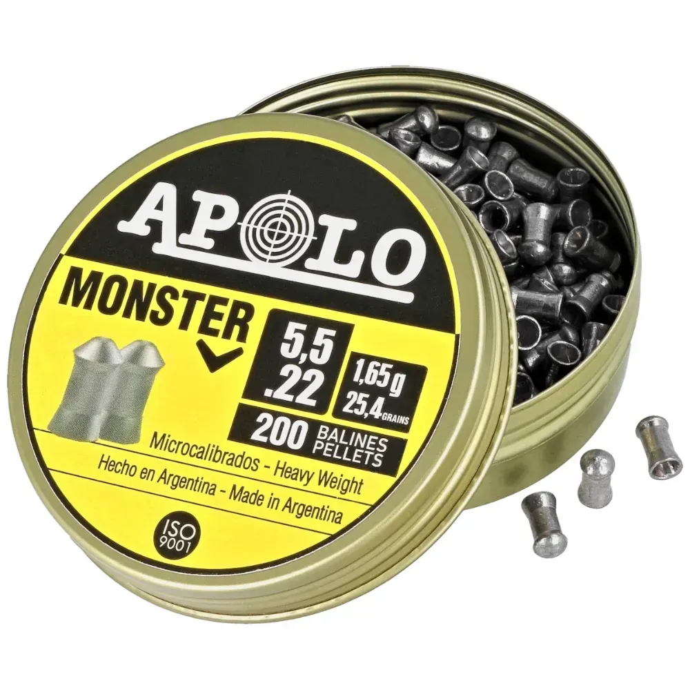 Apolo Monster 5.5 mm, 200 szt. 1.65g-25.4gr (19931) 1.webp