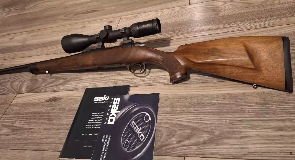 Sztucer Sako 85 Bavarian Kaliber 308 Win z lunetą Steiner 3-12 x56