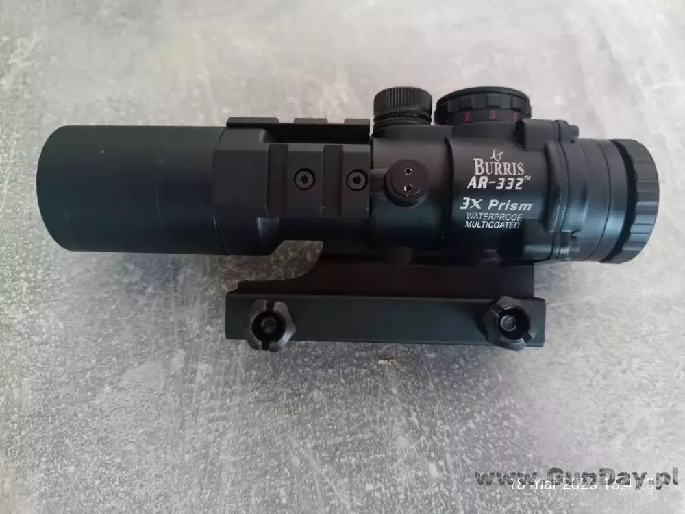 Kolimator Burris AR-332 Prism Sight, idealny do AR-15