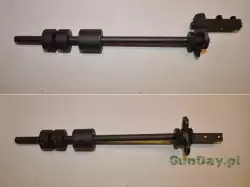 Stabilizator do karabinu. Ciężarki pod karabin z montażem na szynę UIT - z Anschutza