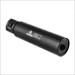 Jak NOWY - Tłumik Tactinox QD - 5.56 - L- czarny + Kompensator 2X28 Quadron 5.56mm