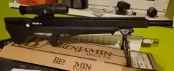 Wiatrówka Karabin Benjamin Bulldog .357 (9mm) FAC PCP z bogatą gamą akcesoriów.