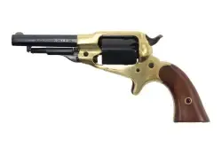 Zestaw Rewolwer Remington Pocket cal .31 do skrytego noszenia wraz z prasą, kaburą, szelkami, amunicją rocznik 2016 stan idealny 