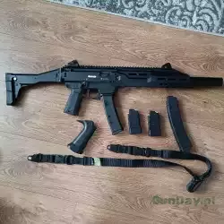 Cz Skorpion evo3 carbine faux supressor.