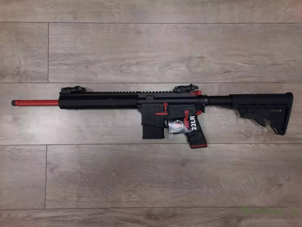 Karabinek Tippmann Redline M4-22 ELITE to najwyższej jakości półautomatyczny karabin taktyczny kalibru .22 lr z lufą 16″.