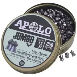 Śrut Apolo Jumbo 5.5 mm 250 szt. 1.40g-22.0gr (19921) 1.jpg