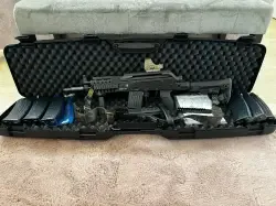 Karabinek Mini-Beryl S .223/5,56 (6 magazynków, kolimator i dodatkowe akcesoria)