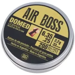 Śrut Apolo Air Boss Domed Copper 6.35 mm, 200 szt. 2.20g-33.0gr (30200)