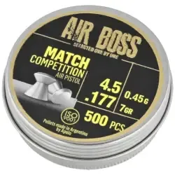 Śrut Apolo Air Boss Match Competition Air Pistol 4.5 mm, 500 szt. 045g/7.0gr (30303)
Apolo