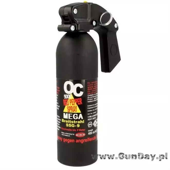 Gaz pieprzowy KKS OC 5000 Gel 400ml dysza HJF (510009)