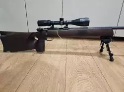 Sprzedam karabin Anschutz match 54 22lr. Karabin używany okazjonalnie, gotowy zestaw.