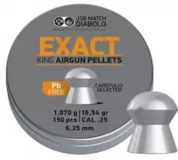 Diabolo JSB EXACT KING Lead free6,35/150