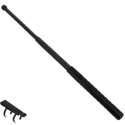 Pałka teleskopowa ESP Compact 18'' hartowana (ExB-18HS-BK) + klips