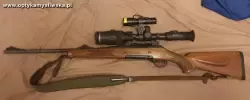 Sprzedam sztucer Haenel Jaeger 10 w kalibrze 7x64. Zamontowana szyna picatinny. Pasek i paczka ammo geco. Bardzo celny i lekki.